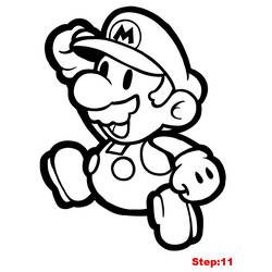 Malvorlage: Mario-Brüder (Videospiele) #112570 - Kostenlose Malvorlagen zum Ausdrucken