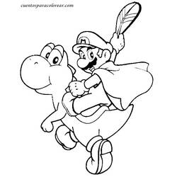 Malvorlage: Mario-Brüder (Videospiele) #112590 - Kostenlose Malvorlagen zum Ausdrucken