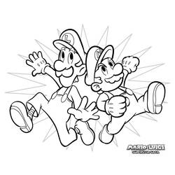 Malvorlage: Mario-Brüder (Videospiele) #112591 - Kostenlose Malvorlagen zum Ausdrucken