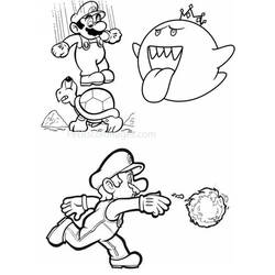 Malvorlage: Mario-Brüder (Videospiele) #112598 - Kostenlose Malvorlagen zum Ausdrucken