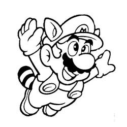 Malvorlage: Super Mario Bros. (Videospiele) #153565 - Kostenlose Malvorlagen zum Ausdrucken