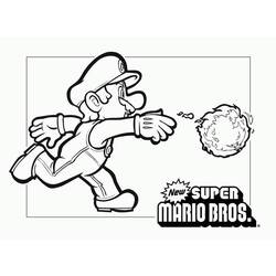 Malvorlage: Super Mario Bros. (Videospiele) #153566 - Kostenlose Malvorlagen zum Ausdrucken