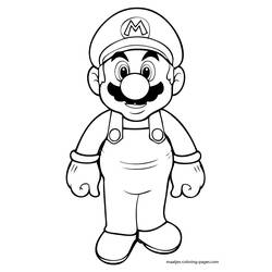 Malvorlage: Super Mario Bros. (Videospiele) #153629 - Kostenlose Malvorlagen zum Ausdrucken