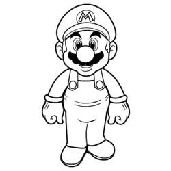 Malvorlage: Super Mario Bros. (Videospiele) #153655 - Kostenlose Malvorlagen zum Ausdrucken