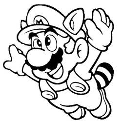 Malvorlage: Super Mario Bros. (Videospiele) #153680 - Kostenlose Malvorlagen zum Ausdrucken