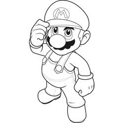 Malvorlage: Super Mario Bros. (Videospiele) #153692 - Kostenlose Malvorlagen zum Ausdrucken