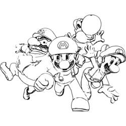 Malvorlage: Super Mario Bros. (Videospiele) #153704 - Kostenlose Malvorlagen zum Ausdrucken