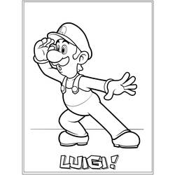 Malvorlage: Super Mario Bros. (Videospiele) #153765 - Kostenlose Malvorlagen zum Ausdrucken