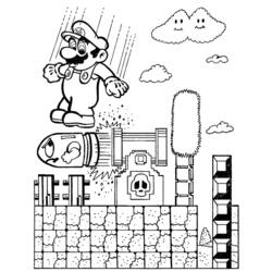 Malvorlage: Super Mario Bros. (Videospiele) #153774 - Kostenlose Malvorlagen zum Ausdrucken