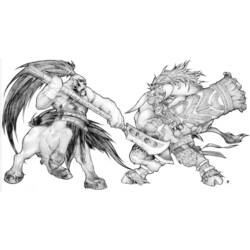 Malvorlage: Warcraft (Videospiele) #112990 - Kostenlose Malvorlagen zum Ausdrucken