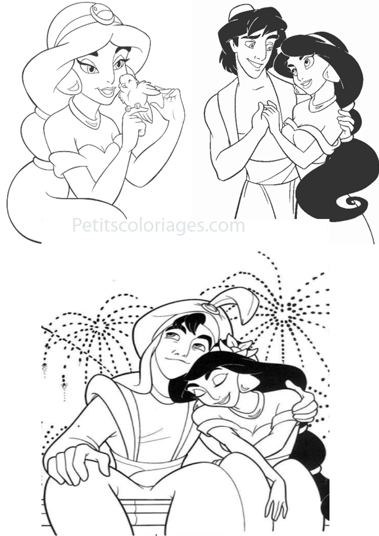 Malvorlage: Aladdin (Animationsfilme) #127801 - Kostenlose Malvorlagen zum Ausdrucken