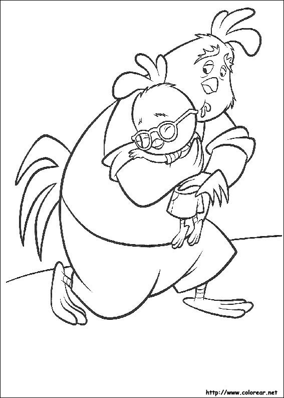 Malvorlage: Chicken Little (Animationsfilme) #72781 - Kostenlose Malvorlagen zum Ausdrucken
