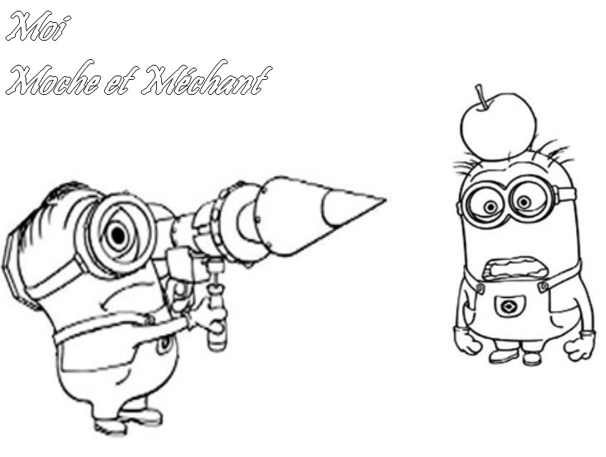Malvorlage: Minions (Animationsfilme) #72190 - Kostenlose Malvorlagen zum Ausdrucken