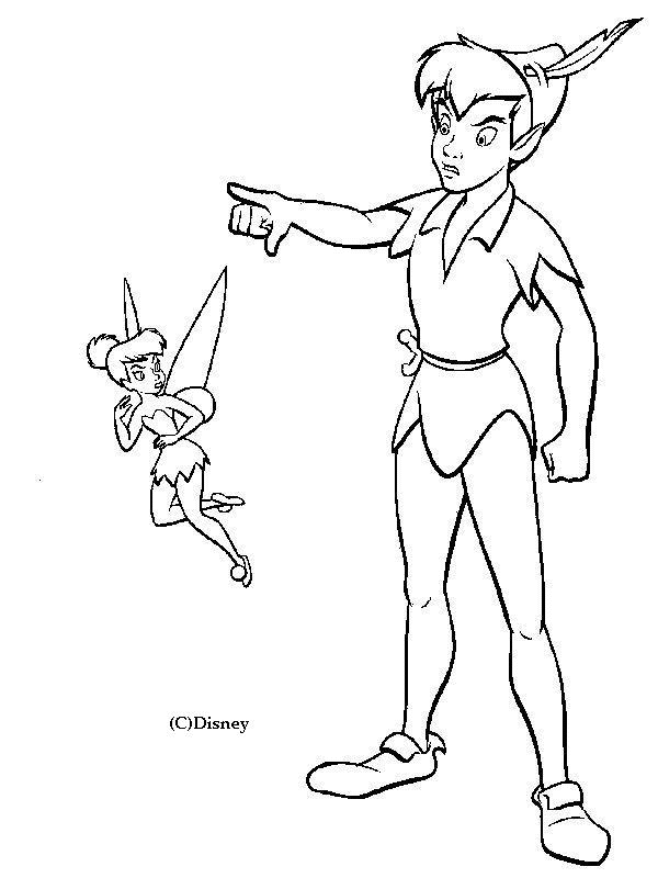 Malvorlage: Peter Pan (Animationsfilme) #129051 - Kostenlose Malvorlagen zum Ausdrucken