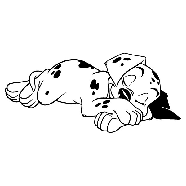 Malvorlage: 101 Dalmatiner (Animierte Filme) #129270 - Kostenlose Malvorlagen zum Ausdrucken