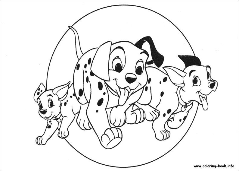 Malvorlage: 101 Dalmatiner (Animierte Filme) #129292 - Kostenlose Malvorlagen zum Ausdrucken