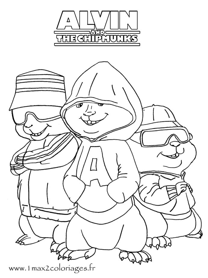 Malvorlage: Alvin und die Chipmunks (Animierte Filme) #128248 - Kostenlose Malvorlagen zum Ausdrucken