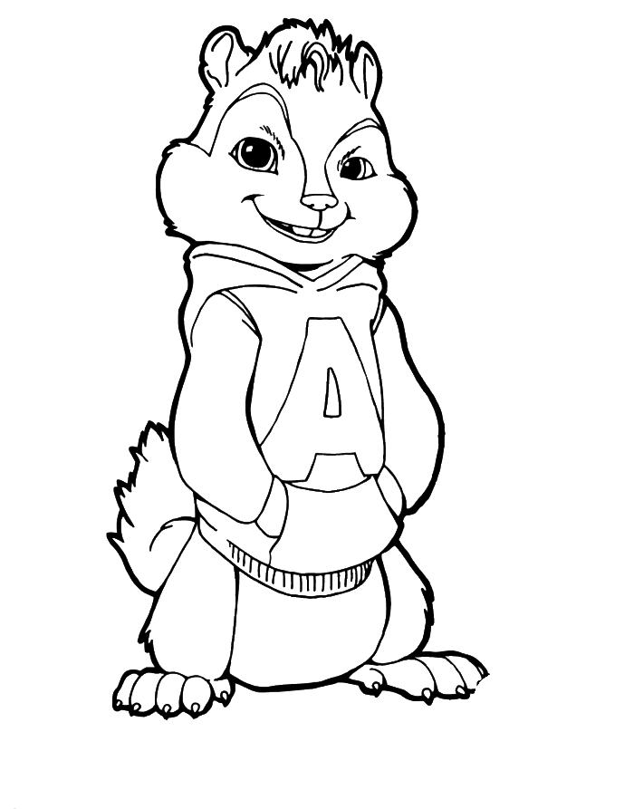 Malvorlage: Alvin und die Chipmunks (Animierte Filme) #128285 - Kostenlose Malvorlagen zum Ausdrucken