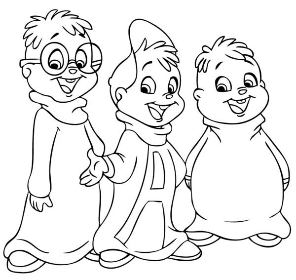 Malvorlage: Alvin und die Chipmunks (Animierte Filme) #128367 - Kostenlose Malvorlagen zum Ausdrucken