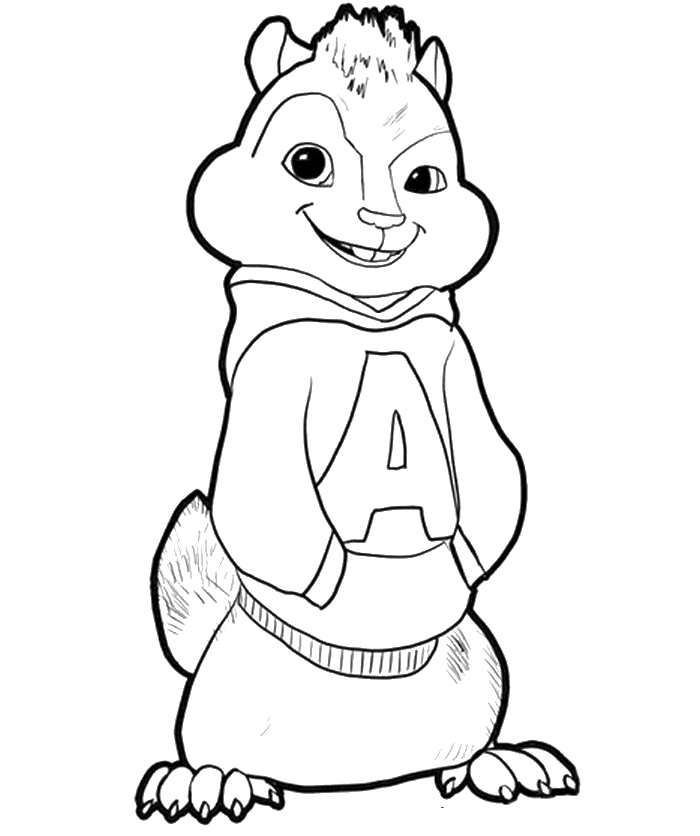 Malvorlage: Alvin und die Chipmunks (Animierte Filme) #128424 - Kostenlose Malvorlagen zum Ausdrucken