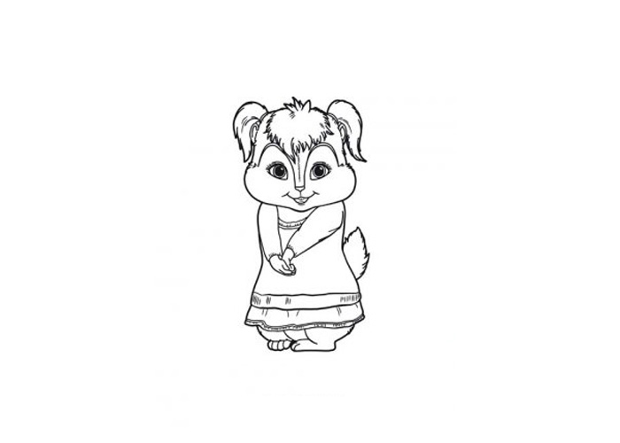 Malvorlage: Alvin und die Chipmunks (Animierte Filme) #128453 - Kostenlose Malvorlagen zum Ausdrucken
