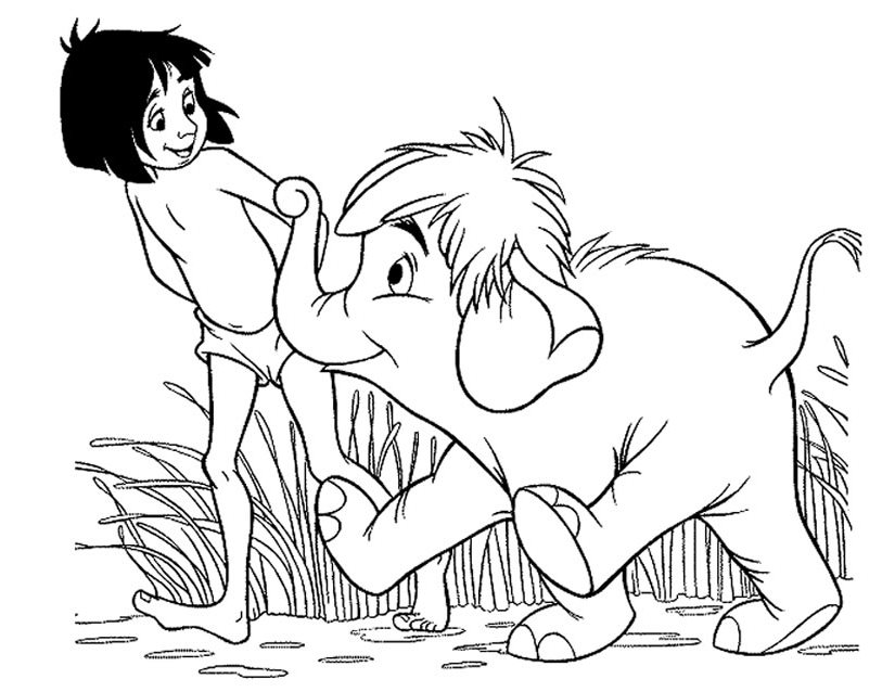Malvorlage: Das Dschungelbuch (Animierte Filme) #130059 - Kostenlose Malvorlagen zum Ausdrucken