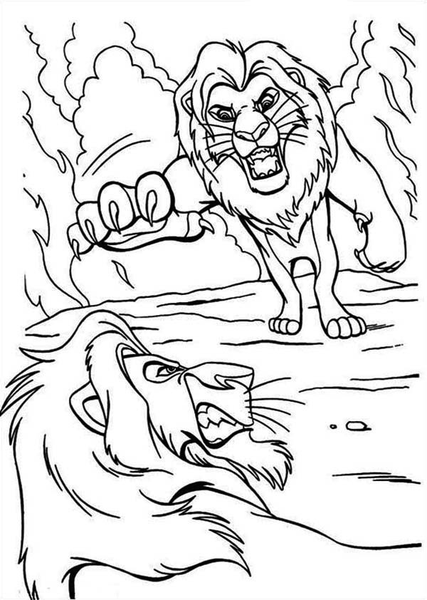 Malvorlage: Der König der Löwen (Animierte Filme) #73836 - Kostenlose Malvorlagen zum Ausdrucken