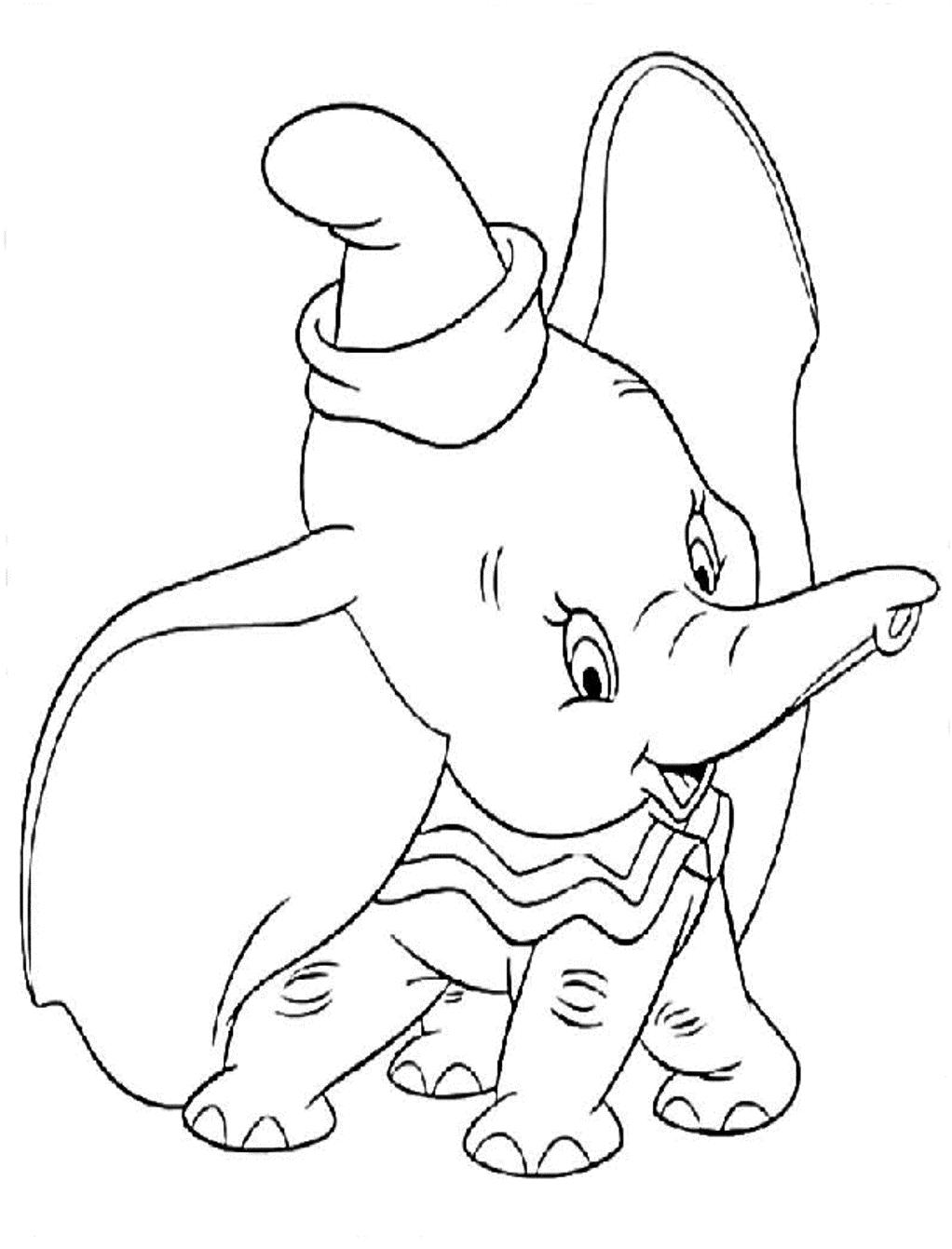 Malvorlage: Dumbo (Animierte Filme) #170556 - Kostenlose Malvorlagen zum Ausdrucken