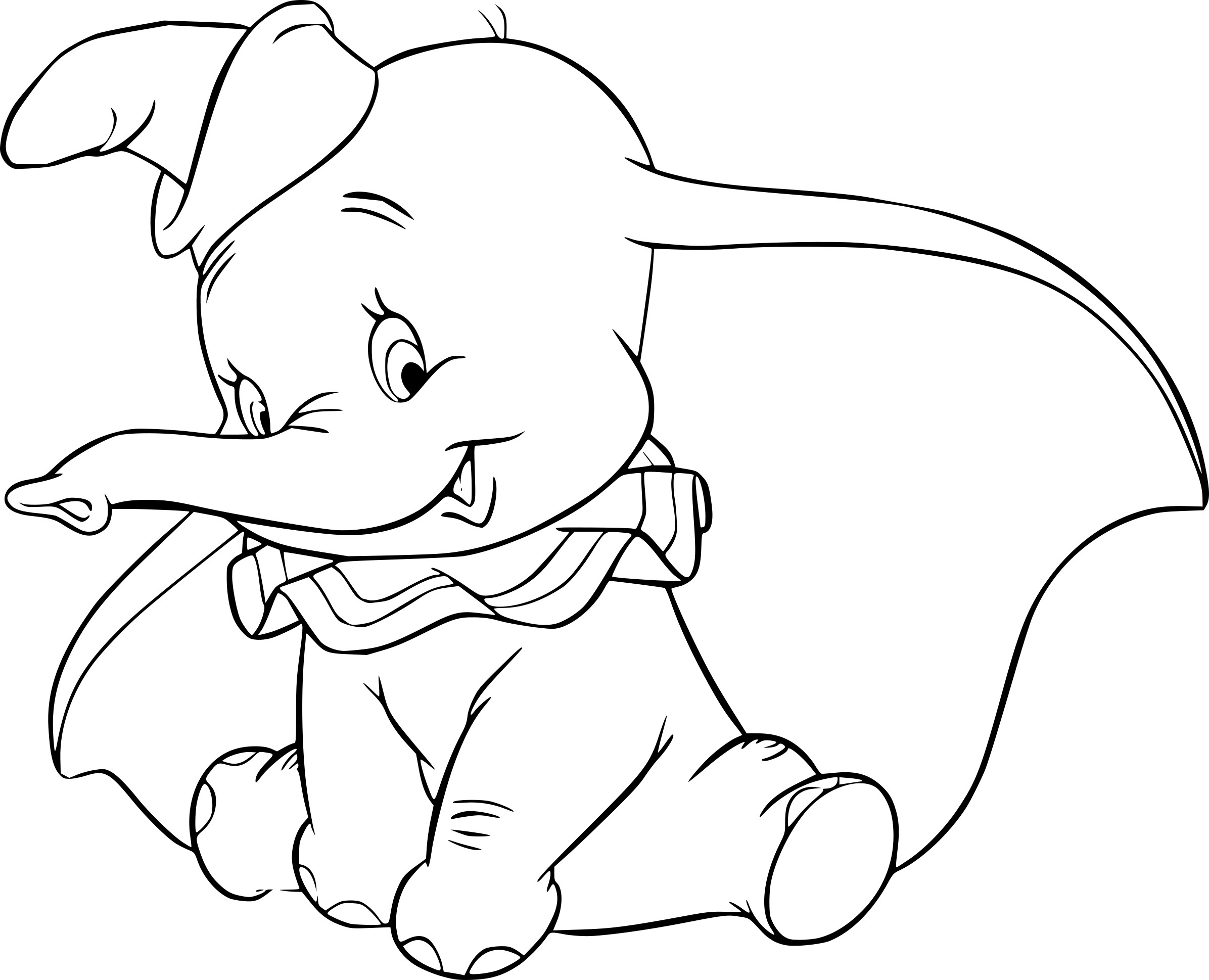 Malvorlage: Dumbo (Animierte Filme) #170557 - Kostenlose Malvorlagen zum Ausdrucken