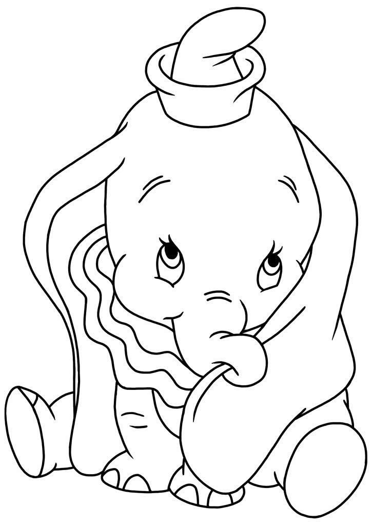 Malvorlage: Dumbo (Animierte Filme) #170560 - Kostenlose Malvorlagen zum Ausdrucken
