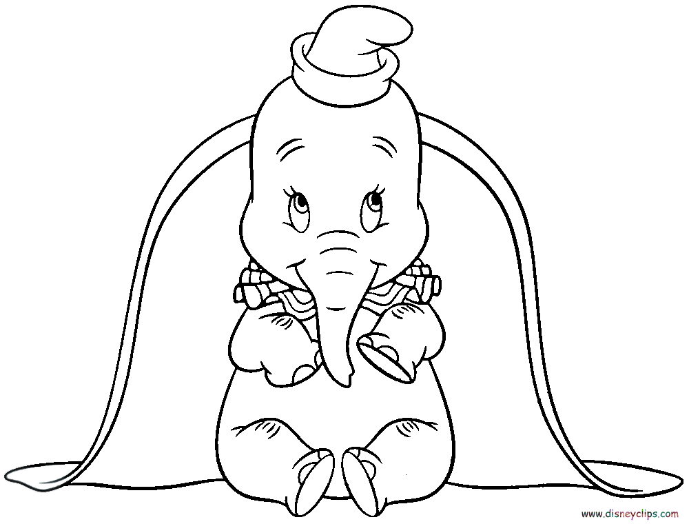 Malvorlage: Dumbo (Animierte Filme) #170582 - Kostenlose Malvorlagen zum Ausdrucken