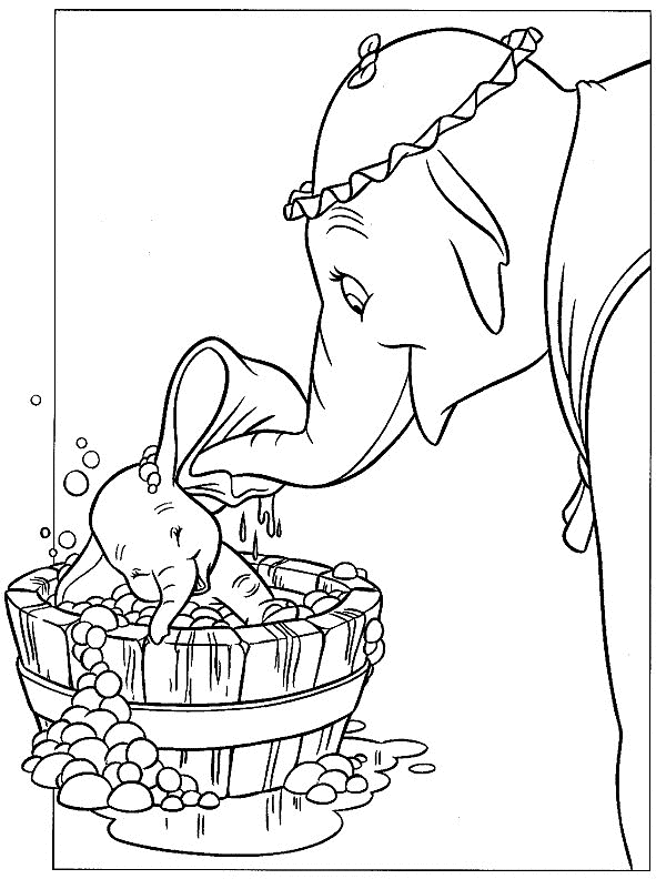 Malvorlage: Dumbo (Animierte Filme) #170583 - Kostenlose Malvorlagen zum Ausdrucken