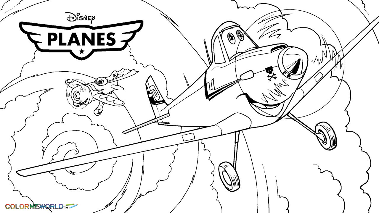 Malvorlage: Flugzeuge (Animierte Filme) #132773 - Kostenlose Malvorlagen zum Ausdrucken