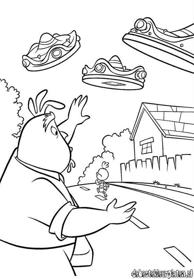 Malvorlage: Kleines Huhn (kleines Huhn) (Animierte Filme) #73204 - Kostenlose Malvorlagen zum Ausdrucken