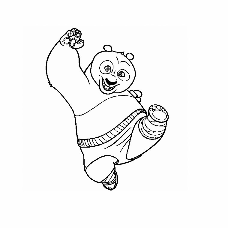 Malvorlage: Kung-Fu-Panda (Animierte Filme) #73325 - Kostenlose Malvorlagen zum Ausdrucken