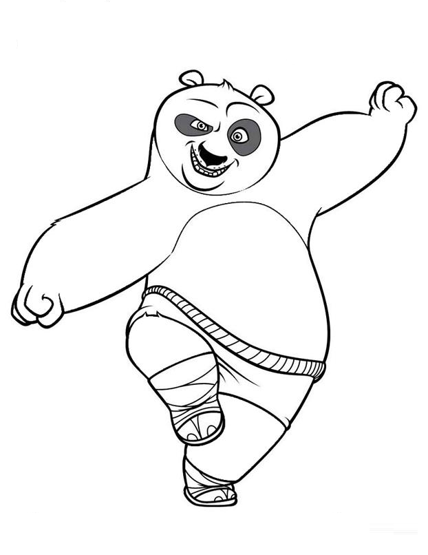 Malvorlage: Kung-Fu-Panda (Animierte Filme) #73339 - Kostenlose Malvorlagen zum Ausdrucken