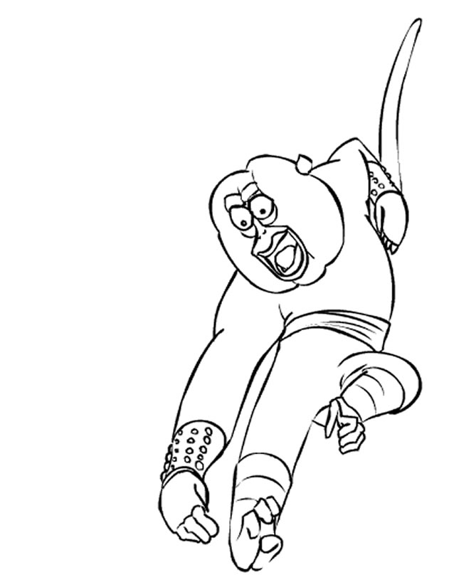 Malvorlage: Kung-Fu-Panda (Animierte Filme) #73369 - Kostenlose Malvorlagen zum Ausdrucken