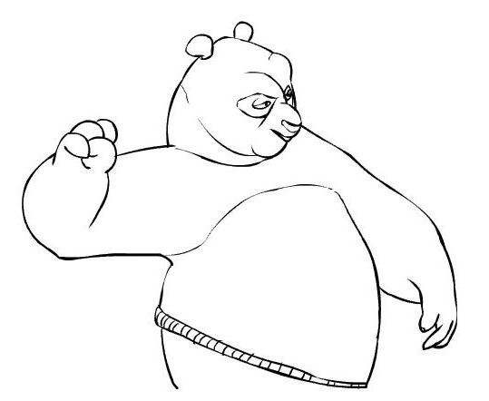 Malvorlage: Kung-Fu-Panda (Animierte Filme) #73370 - Kostenlose Malvorlagen zum Ausdrucken
