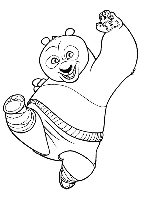 Malvorlage: Kung-Fu-Panda (Animierte Filme) #73381 - Kostenlose Malvorlagen zum Ausdrucken