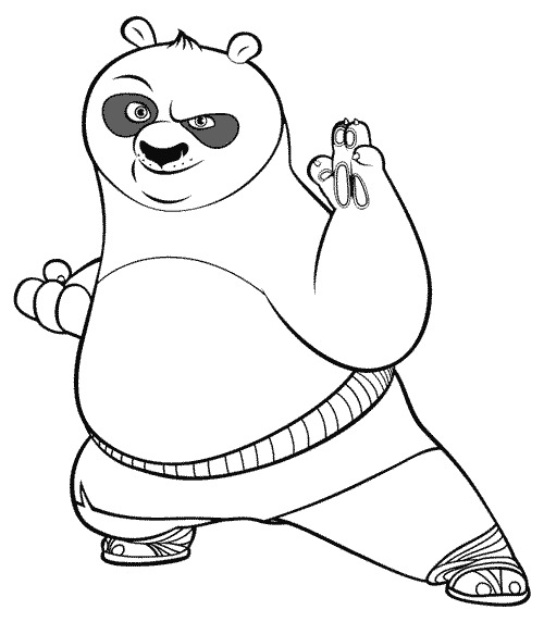 Malvorlage: Kung-Fu-Panda (Animierte Filme) #73424 - Kostenlose Malvorlagen zum Ausdrucken