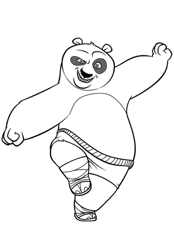 Malvorlage: Kung-Fu-Panda (Animierte Filme) #73425 - Kostenlose Malvorlagen zum Ausdrucken