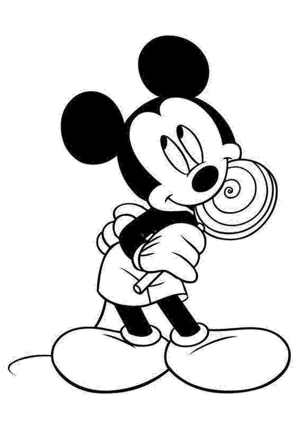 Malvorlage: Micky (Animierte Filme) #170105 - Kostenlose Malvorlagen zum Ausdrucken