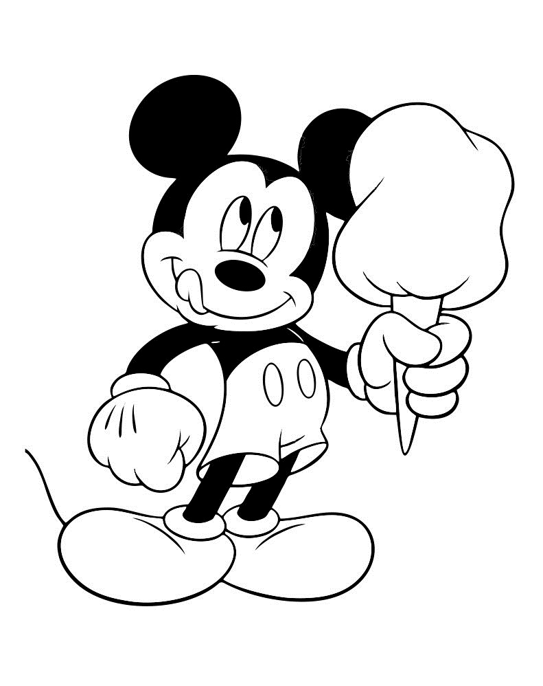 Malvorlage: Micky (Animierte Filme) #170129 - Kostenlose Malvorlagen zum Ausdrucken