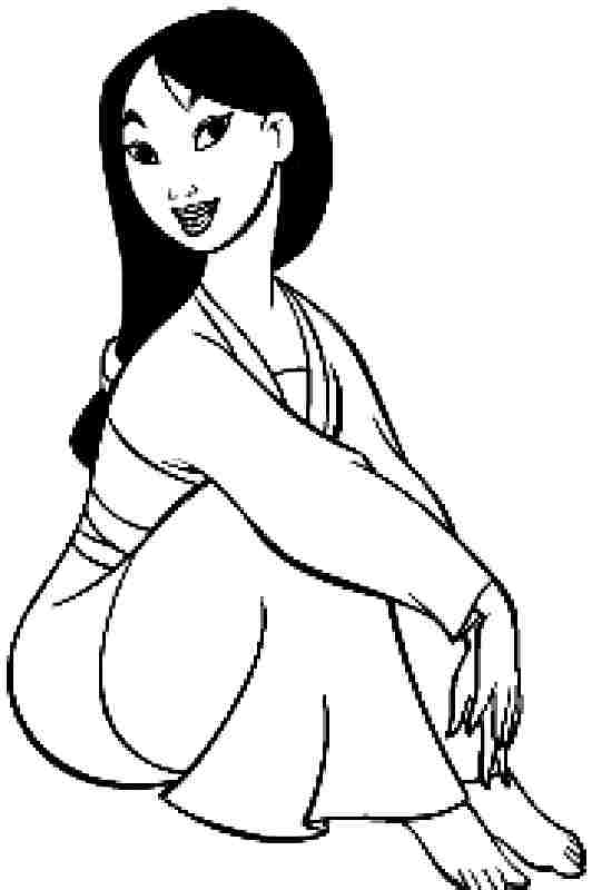 Malvorlage: Mulan (Animierte Filme) #133629 - Kostenlose Malvorlagen zum Ausdrucken