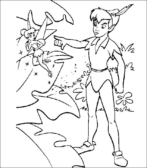 Malvorlage: Peter Pan (Animierte Filme) #128961 - Kostenlose Malvorlagen zum Ausdrucken