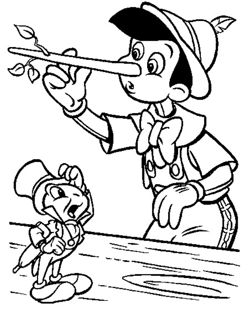 Malvorlage: Pinocchio (Animierte Filme) #132252 - Kostenlose Malvorlagen zum Ausdrucken