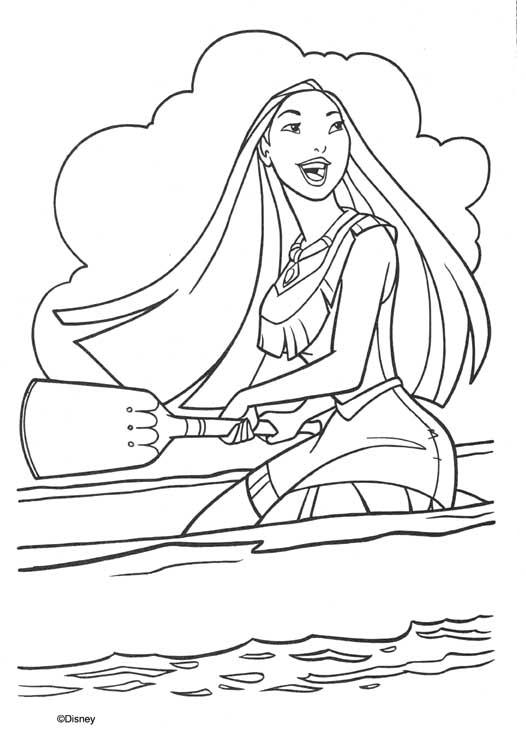 Malvorlage: Pocahontas (Animierte Filme) #131360 - Kostenlose Malvorlagen zum Ausdrucken
