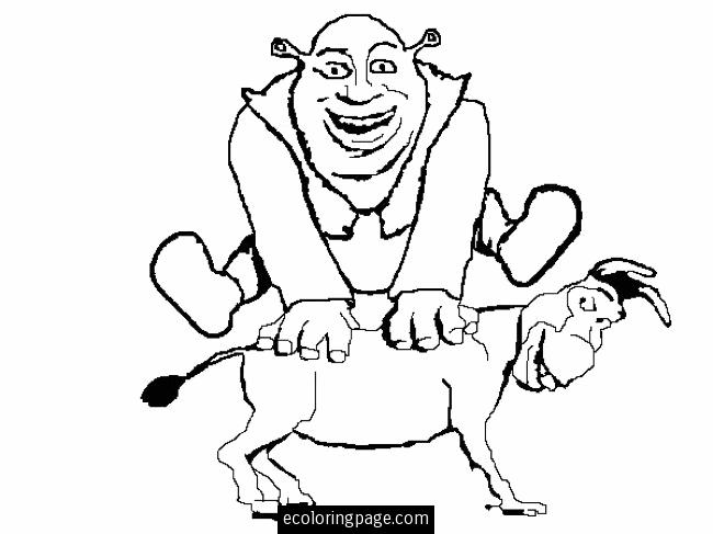 Malvorlage: Shrek (Animierte Filme) #115299 - Kostenlose Malvorlagen zum Ausdrucken