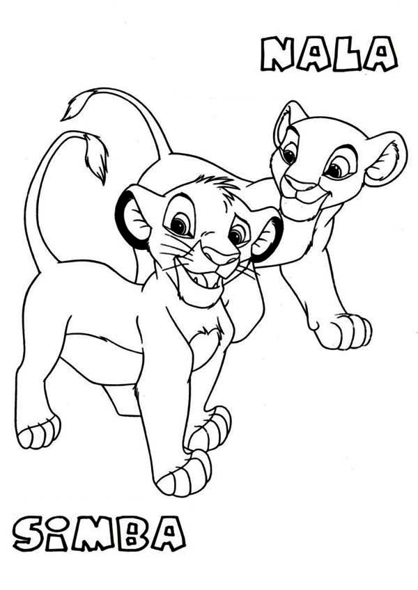 Malvorlage: Simba (Animierte Filme) #170024 - Kostenlose Malvorlagen zum Ausdrucken