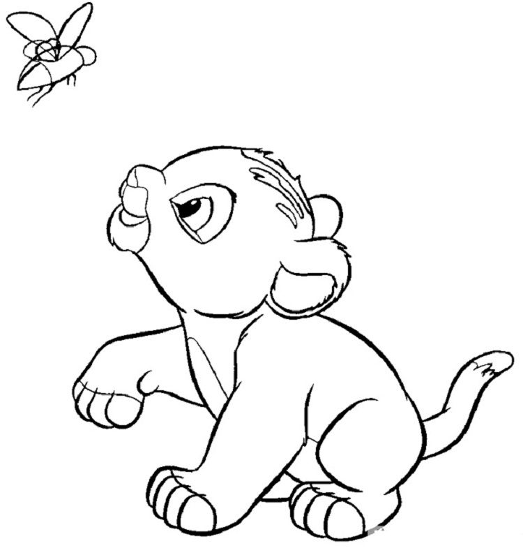 Malvorlage: Simba (Animierte Filme) #170035 - Kostenlose Malvorlagen zum Ausdrucken